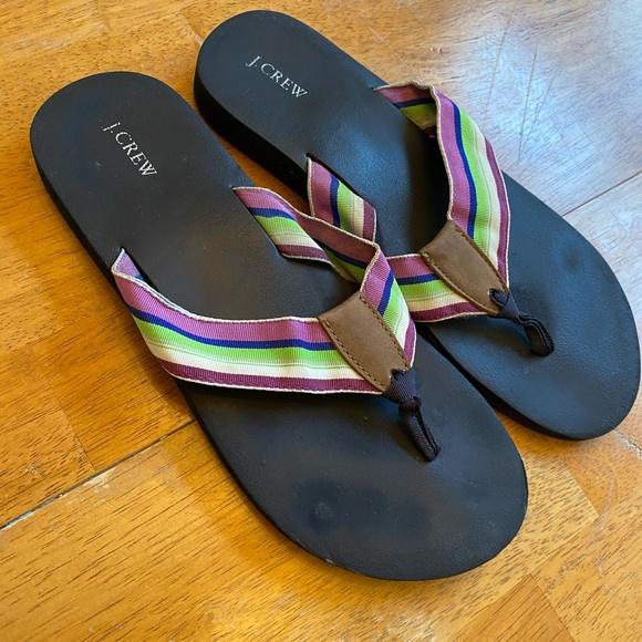 J Crew flip flops very cute hood condition 10.5 “ - Picture 2 of 12
